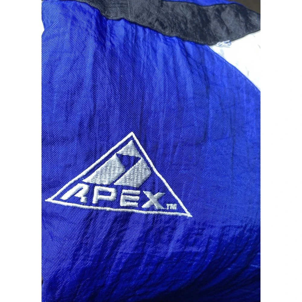 Vintage 90's Apex One Pro Line Dallas Cowboys NFL Zip-Up Jacket Men Size MEDIUM